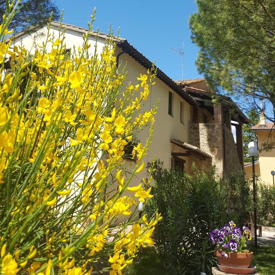 Agriturismo La Ginestrella Civitella D'Arna Bagian luar foto