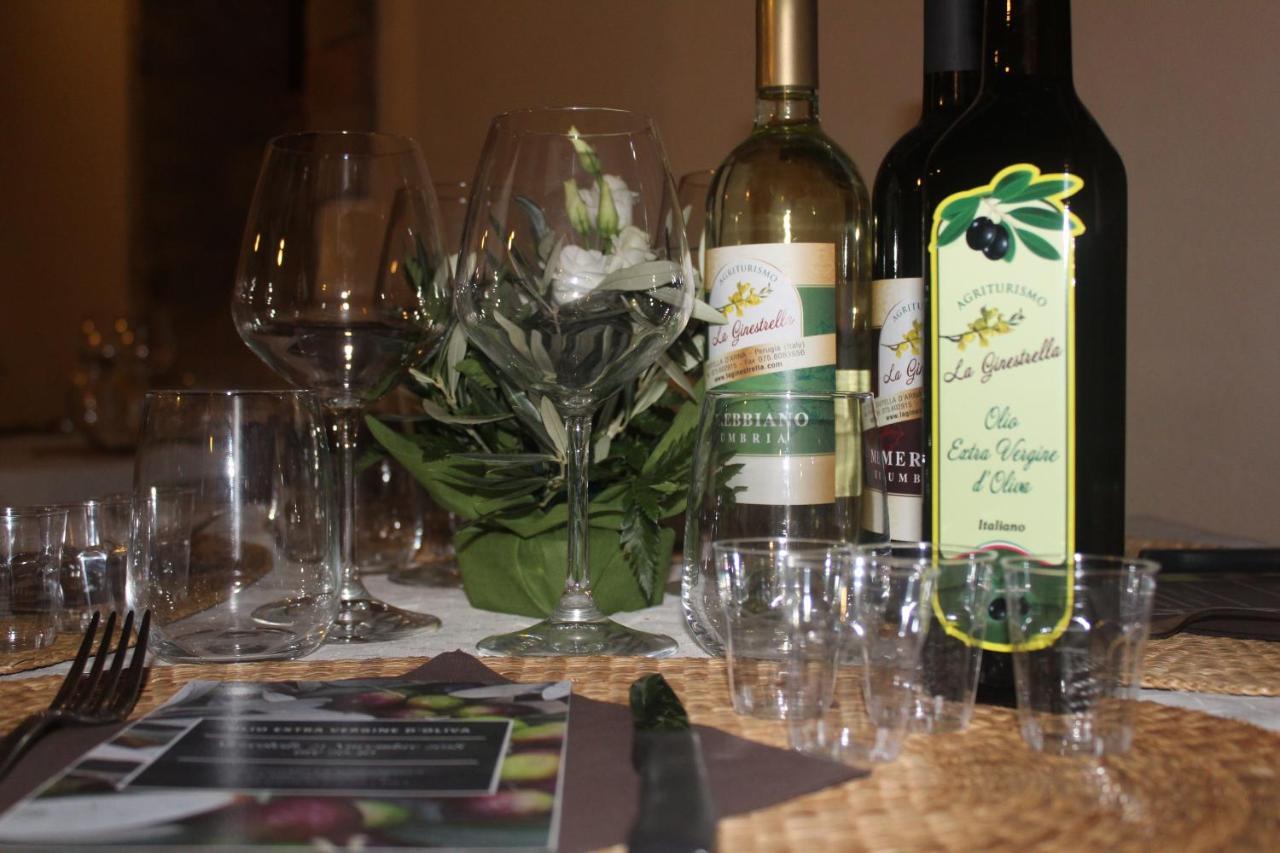 Agriturismo La Ginestrella Civitella D'Arna Bagian luar foto